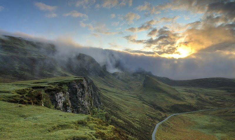 Nature landscape for environmental disclosures